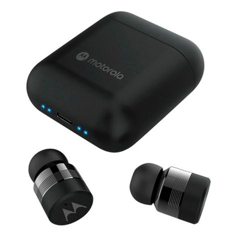 Audifonos Motorola Inalambricos Moto Buds 120 Negro Ipx5-2