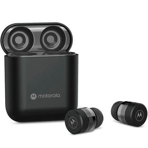 Audifonos Motorola Inalambricos Moto Buds 120 Negro Ipx5-0