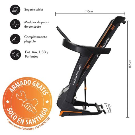 Trotadora Eléctrica E600 Elite-2