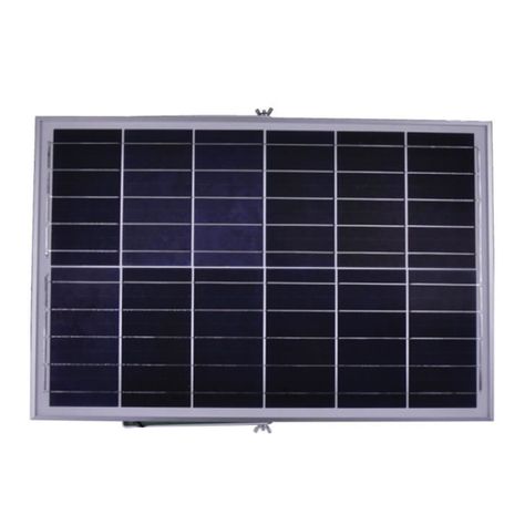 Foco Proyector LED 100W Con Panel Solar y Control Remoto-3