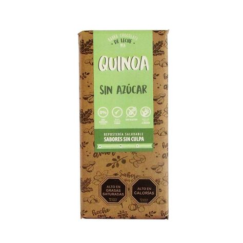 Chocolate Leche-Quínoa SABORES SIN CULPA-0
