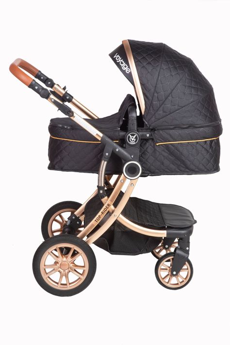 Coche Travel System Top Rider Black-3
