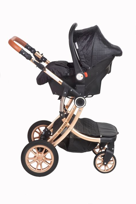 Coche Travel System Top Rider Black-2