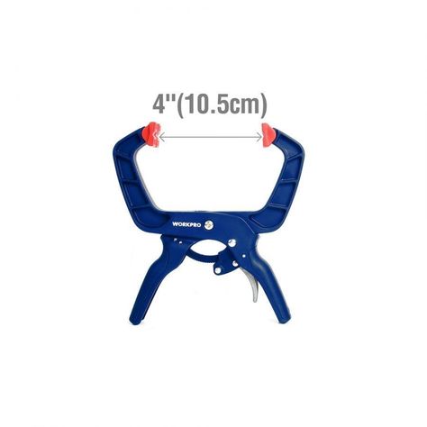 Prensa Manual Resorte 4″ Profesional con Trinquete WorkPro
-1