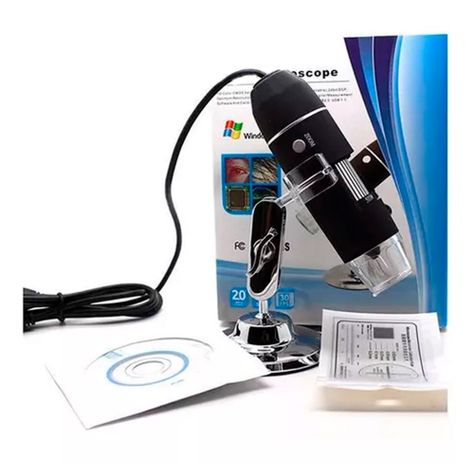 Microscopio Digital Usb 500x / 8 Led-0