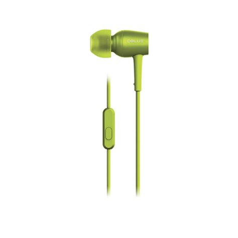 Audifonos Stereo Manos Libres Plug 3.5mm Verde Dblue-0