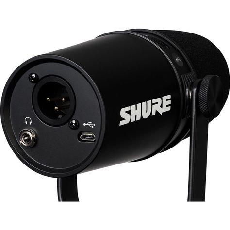 Shure MV7 Micrófono Vocal Dinámico para Podcast USB/XLR-3