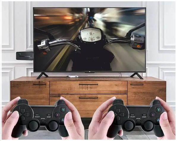 Consola de Videojuegos 2 Controles Inalámbricos-3