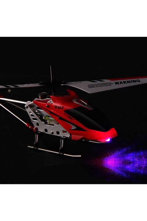 Mini Helicoptero Syma S107g Rojo 2.4g 3.5 Ch Rc-5