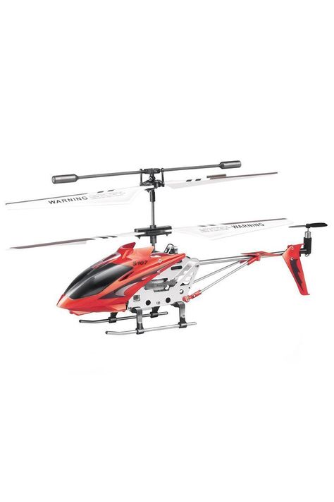 Mini Helicoptero Syma S107g Rojo 2.4g 3.5 Ch Rc-1