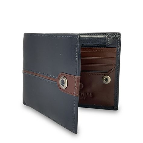 Billetera Invictus 576 Azul/Marrón-1