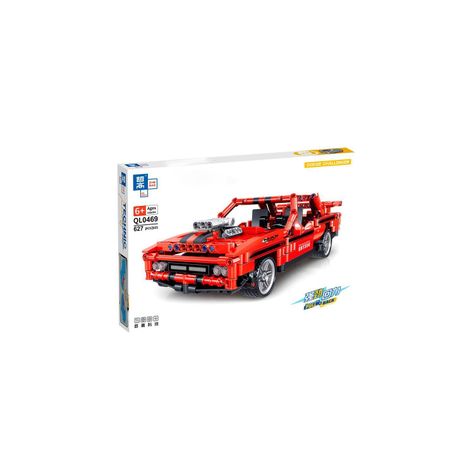 Auto Dodge Challenger Armable De 627 Piezas-1