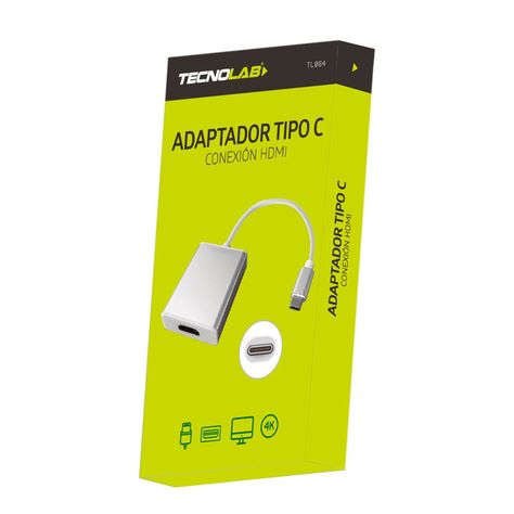 Adaptador USB Tipo C a HDMI 4K 1080P Tecnolab-1