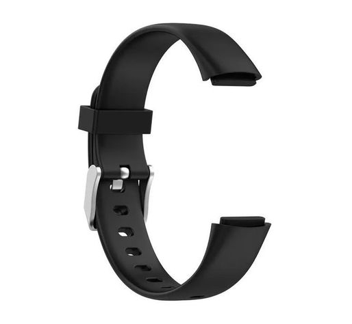 Correa Silicona Compatible Fitbit Luxe  15,4mm Negro-1