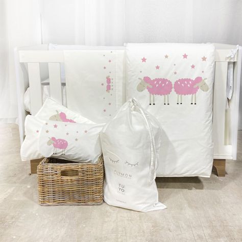 Set Pack & Play Ovejita Rosada-0