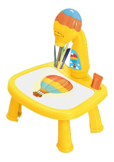 Mesa Proyectora De Dibujo Niños Led Didáctico Pizarra Magica-0