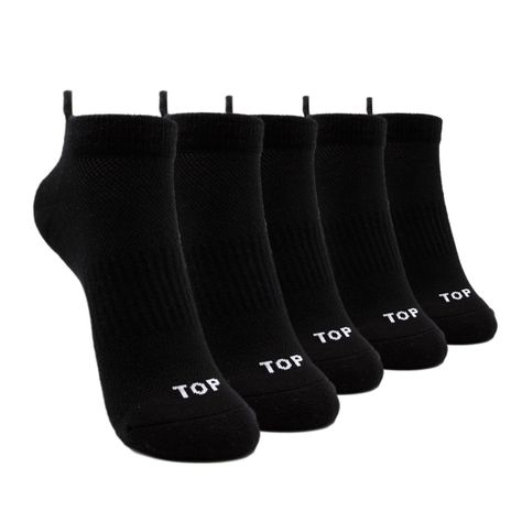 Calcetines Tobilleros Sport Pack 5 Negros-0