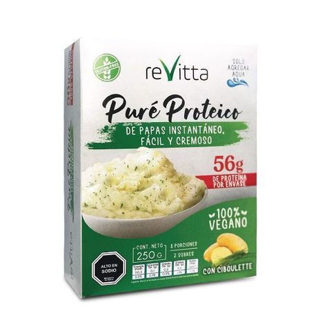 Puré vegano proteíco 250 grs.-0