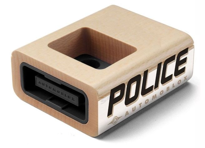 Automoblox S9 patrulla de policía, negro-3