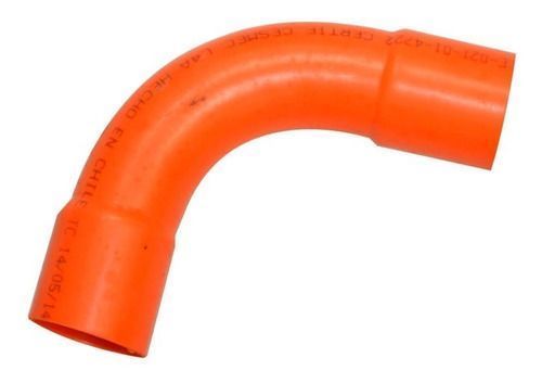 Curva 90° Pvc 16mm Conduit Certificada Sec 10un-0