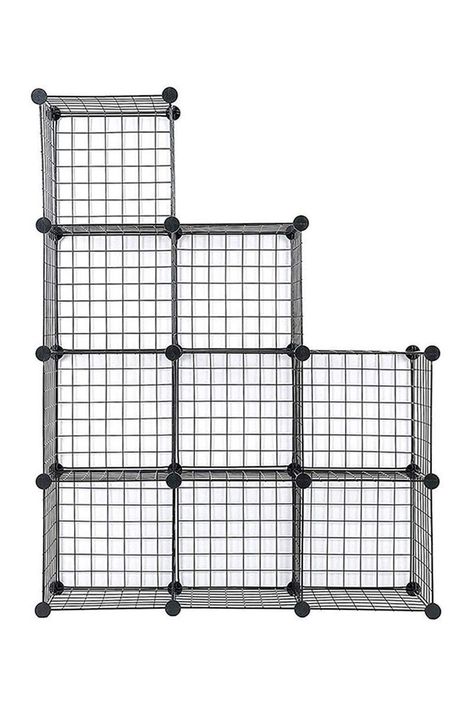 Estante Metal 9 Cubos Negro-2