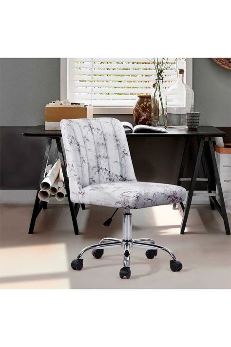 Silla de Oficina Acolchada - Estampada-1