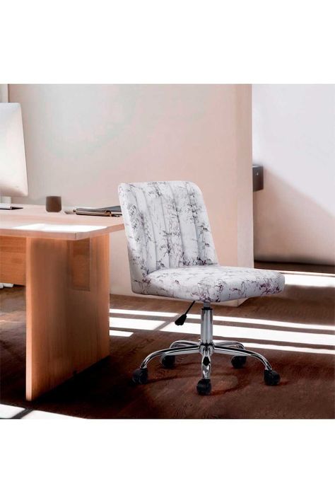 Silla de Oficina Acolchada - Estampada-5