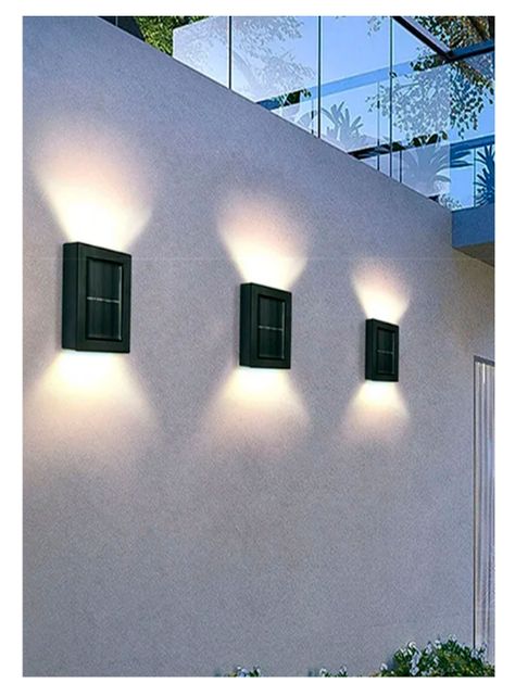 Foco aplique doble solar 4 uni-2