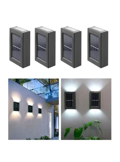 Foco aplique doble solar 4 uni-1