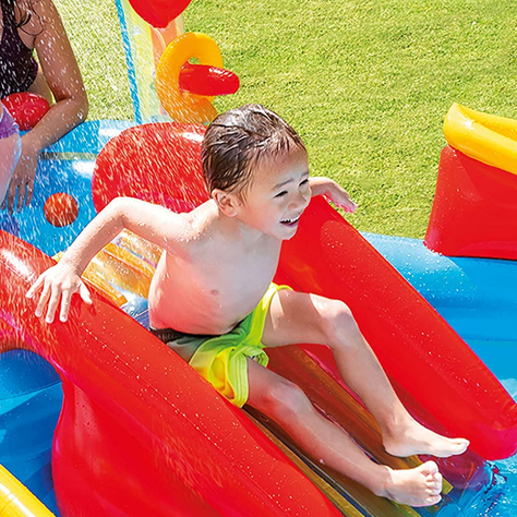 Centro de Actividad Inflable Arcoíris Rainbow-3