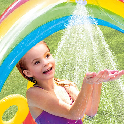 Centro de Actividad Inflable Arcoíris Rainbow-4