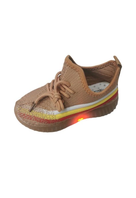 Zapatilla Urbana Niño Camel-0
