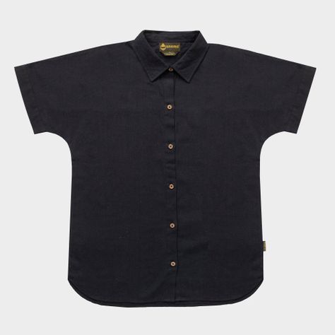 Camisa Ginka Mujer Dark Grey Gnomo-2