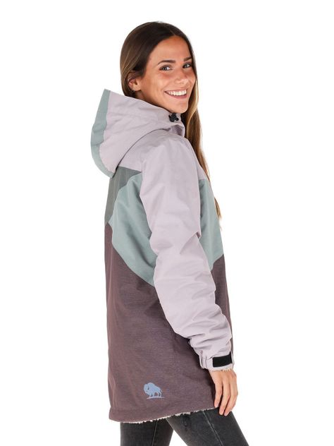 Parka Impermeable Reversible Camaleon 2 Mujer Buffalo-2