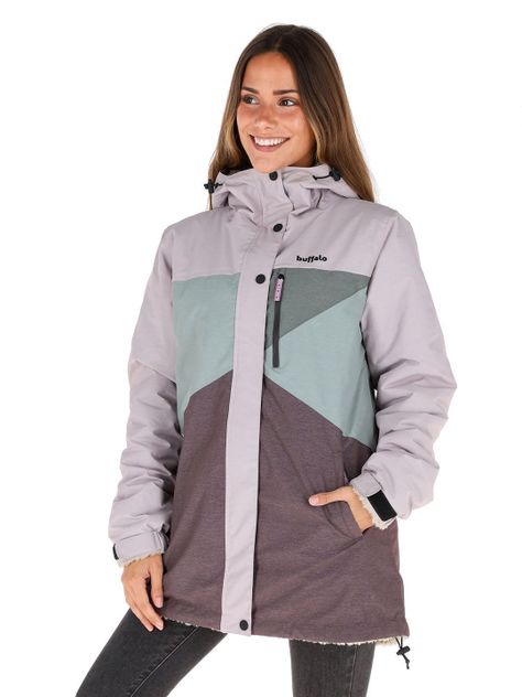 Parka Impermeable Reversible Camaleon 2 Mujer Buffalo-0