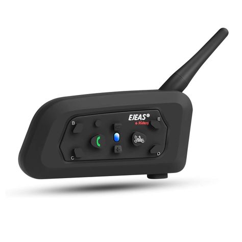 Intercomunicador y Manos libres Bluetooth Ejeas V6 PRO-0