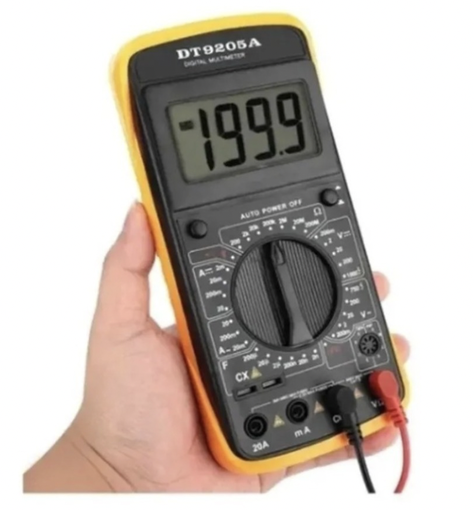 Multímetro Digital Dt-9205a Tester Multitester-0