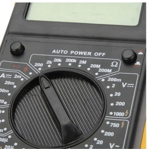 Multímetro Digital Dt-9205a Tester Multitester-5
