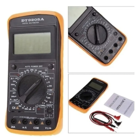 Multímetro Digital Dt-9205a Tester Multitester-4