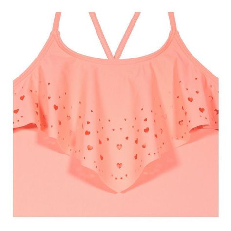Traje de Baño Teens Niña Entero UV30+ H2O Wear Coral-3