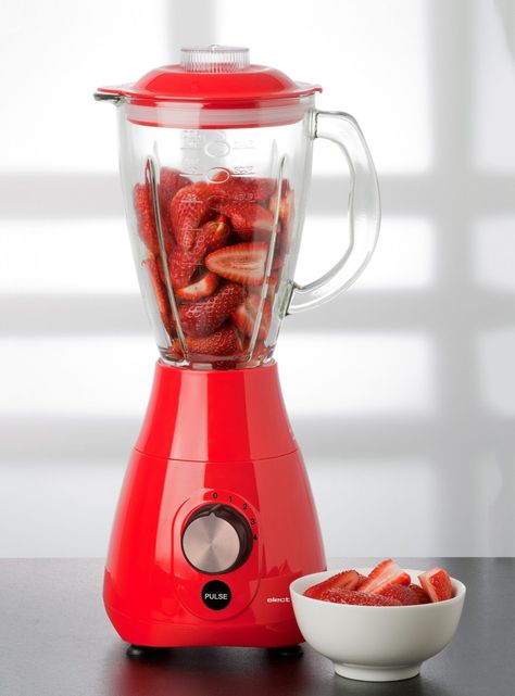 licuadora roja jarro de vidrio 1.5lts-3