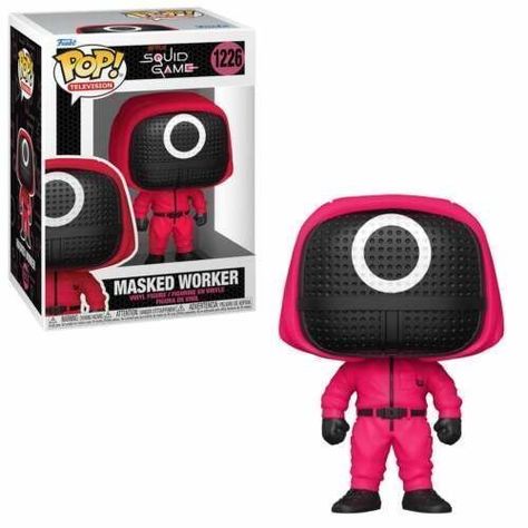 Figura Funko Pop - Masked Worker - juego del calamar - 1226-1