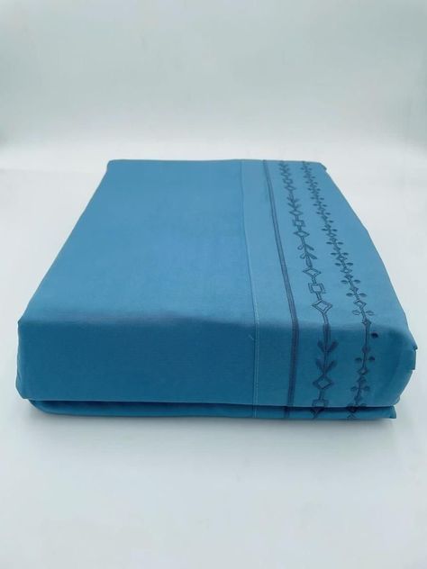juego de sabanas bordadas- azul- king-0