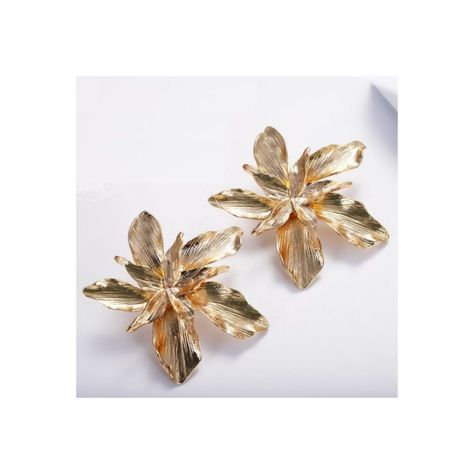 Aros flor dorado all star-1