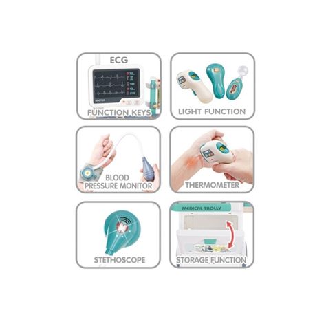 Juguete Kit Medico Mesa Con 26 Accesorios-2