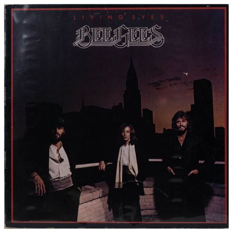 BEE GEES - LIVING EYES VINILO USADO-0