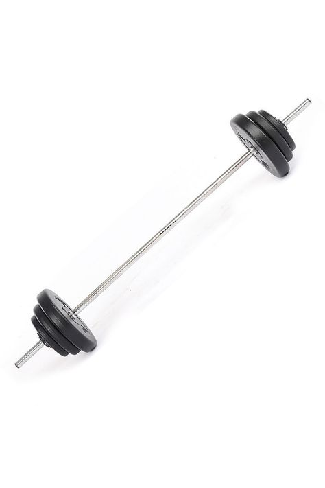 Set de Mancuernas y Barra 40,8 Kg 2 en 1 Negro-3