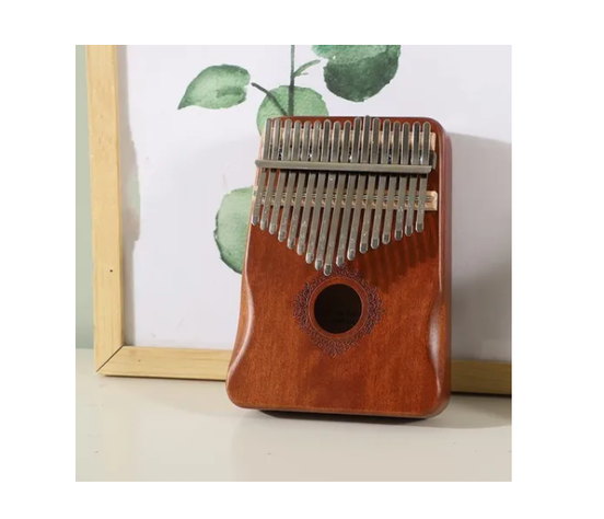Kalimba Instrumento Musical De 17 Tono De Madera-4