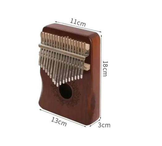 Kalimba Instrumento Musical De 17 Tono De Madera-3