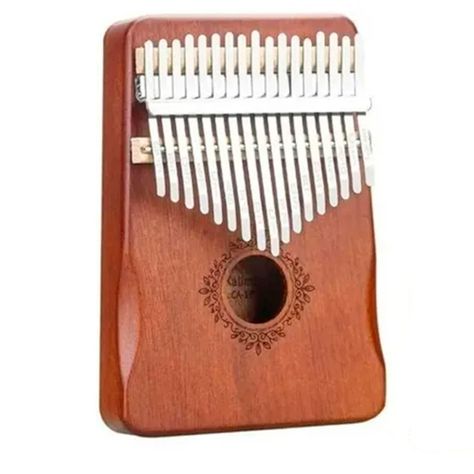 Kalimba Instrumento Musical De 17 Tono De Madera-0